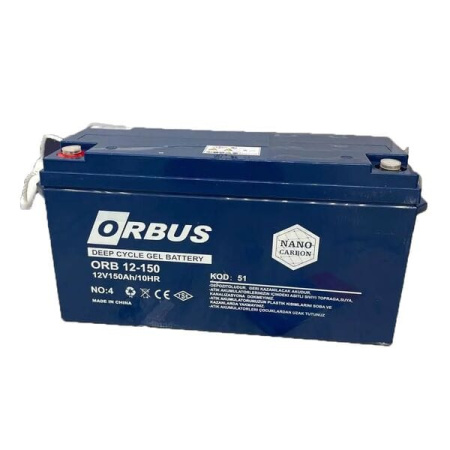 Фото Аккумулятор ORBUS CG12100 GEL 12V 150 Ah