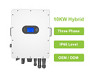 Гібридний інвертор трифазний ZLPOWER 10KW IP65 DC 40-60 AC 380 PV 125-500V 10KW-TPM-EU